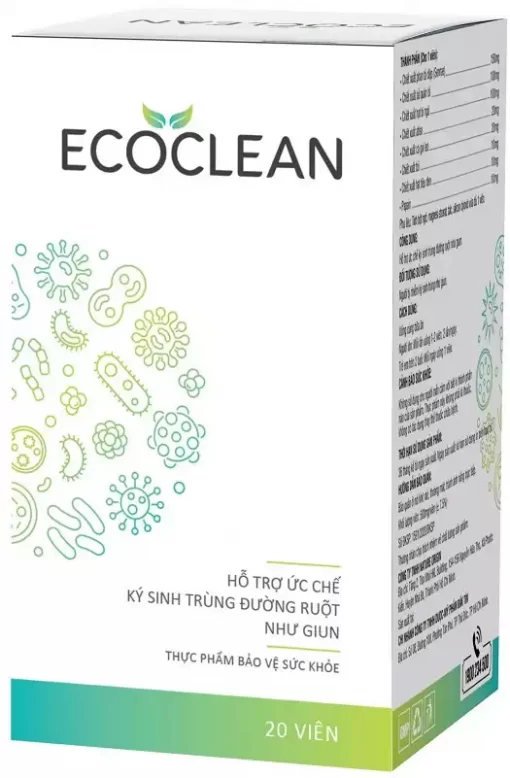 Thuốc Ecoclean tẩy ký sinh trùng
