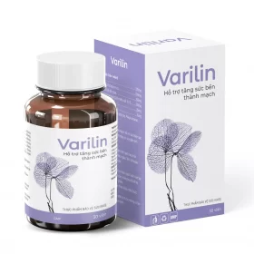 Viên uống Varilin trị suy giãn tĩnh mạch (30 viên)